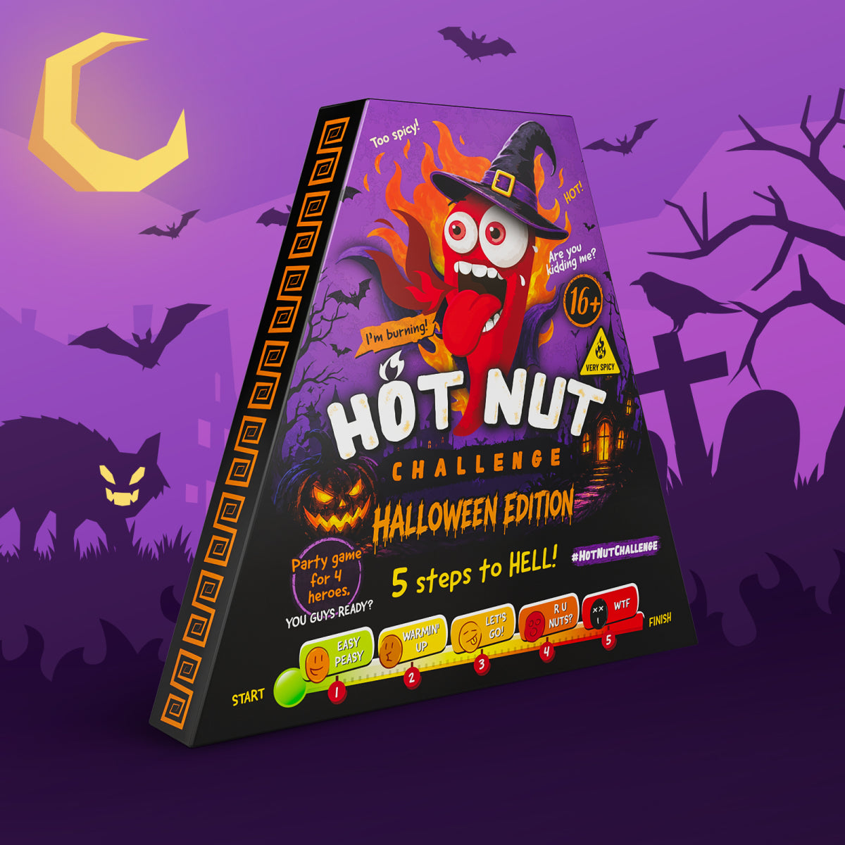 Halloween Hot Nut Challenge