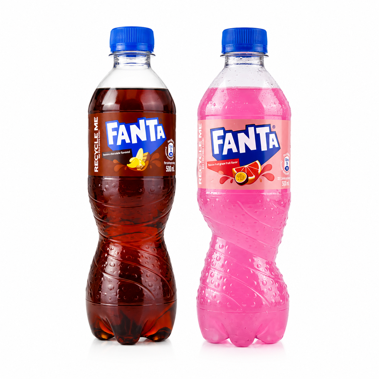 Fanta Banana + Passion Fruit 2er Set