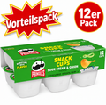 Pringles Sour Cream Snack Stacks 12er Pack – 12 × 19 g Portionsbecher