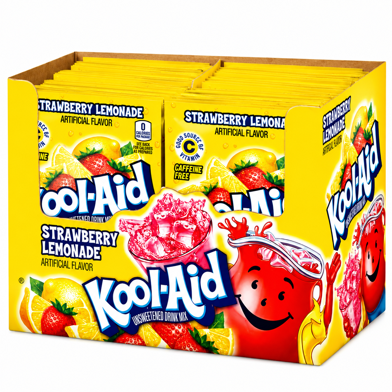 Kool Aid Drink Strawberry Lemonade 48 x 3,9g Vorratspack