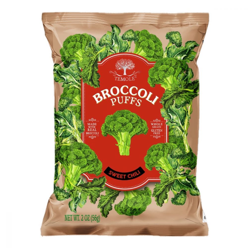 Temole Brocolli Puffs Sweet Chili 56g