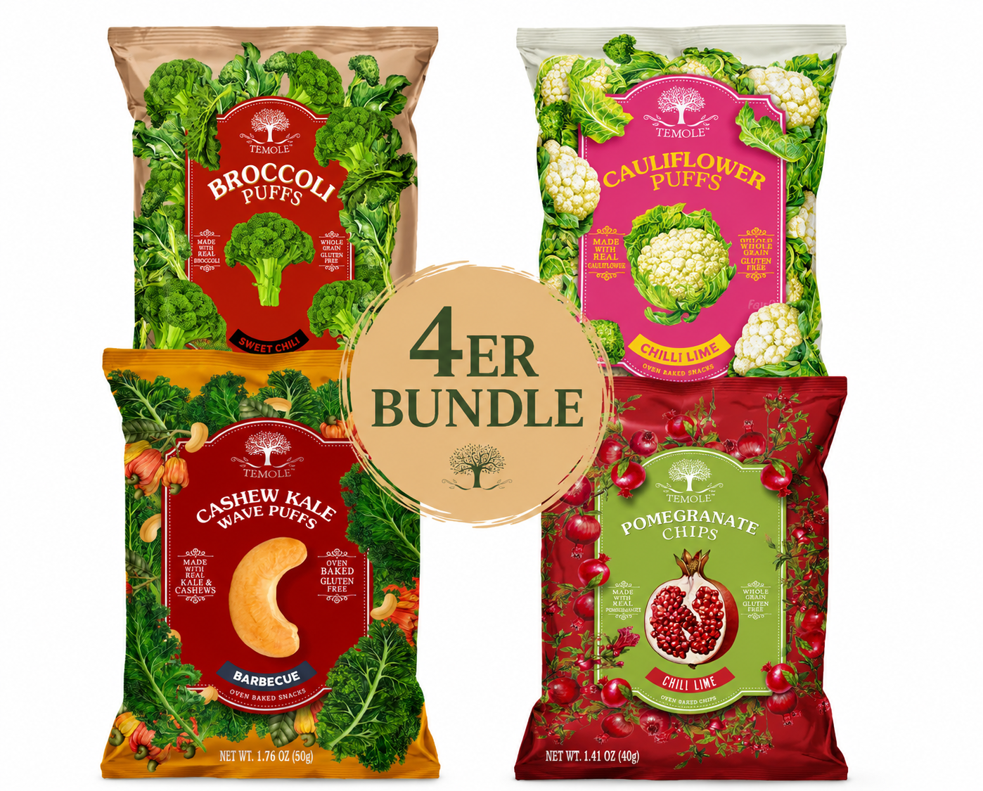 Temole 4er Bundle