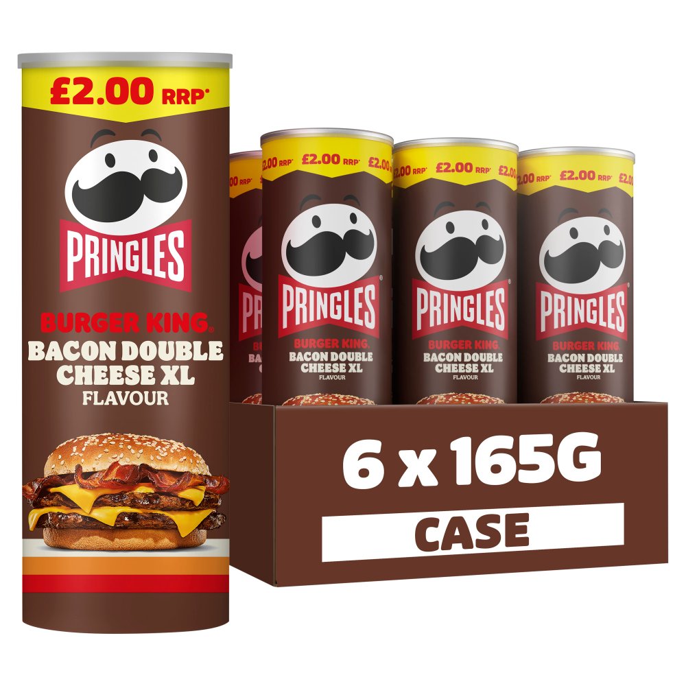 Pringles Burger King Bacon Double Cheese XL 6er Case