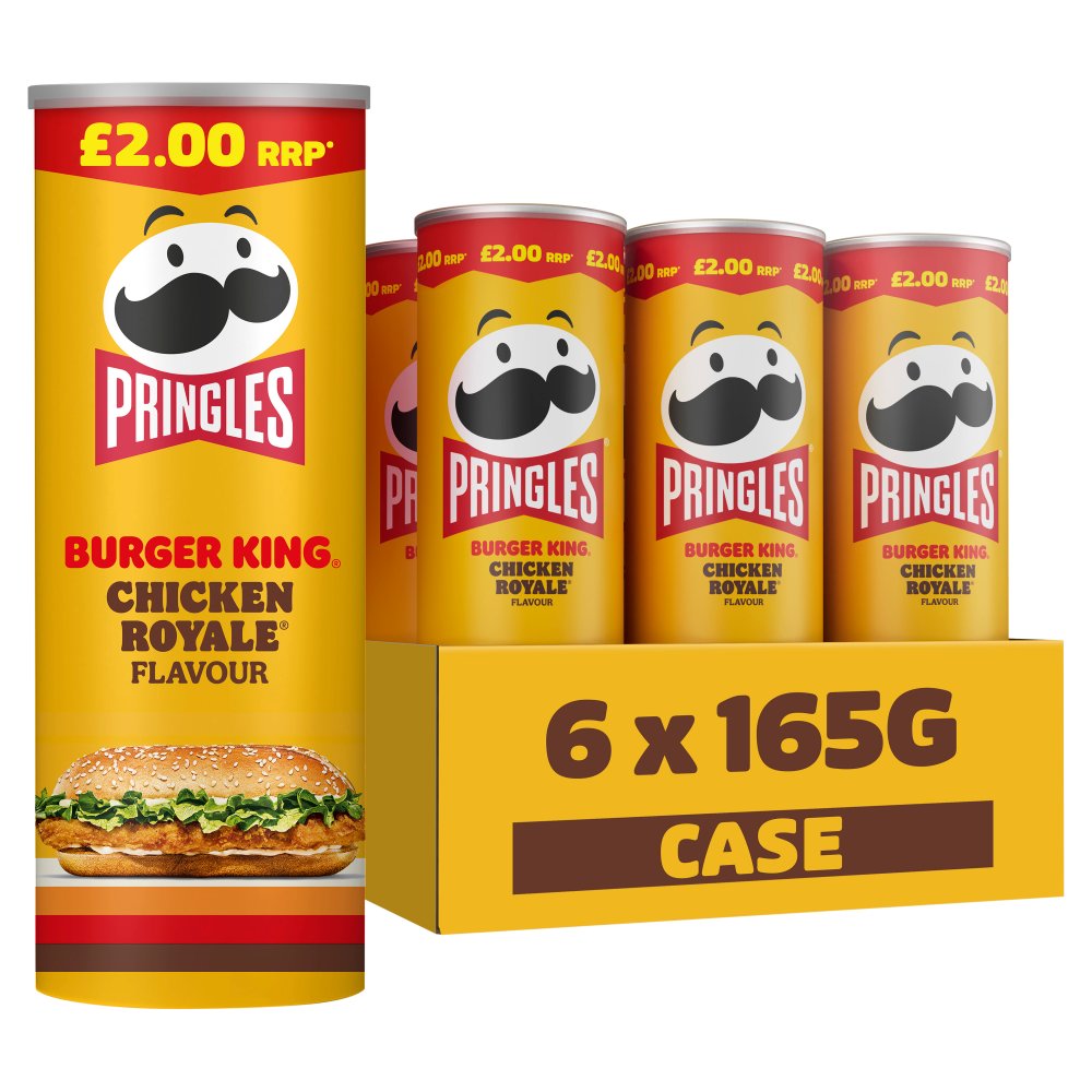 Pringles Burger King Chicken Royale 6er Case