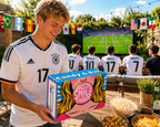 Fußball Fan Snack Box – inkl. Fußball Girlande