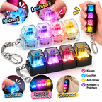 Fidget Keyboard Schlüsselanhänger – Mini Klick Spielzeug