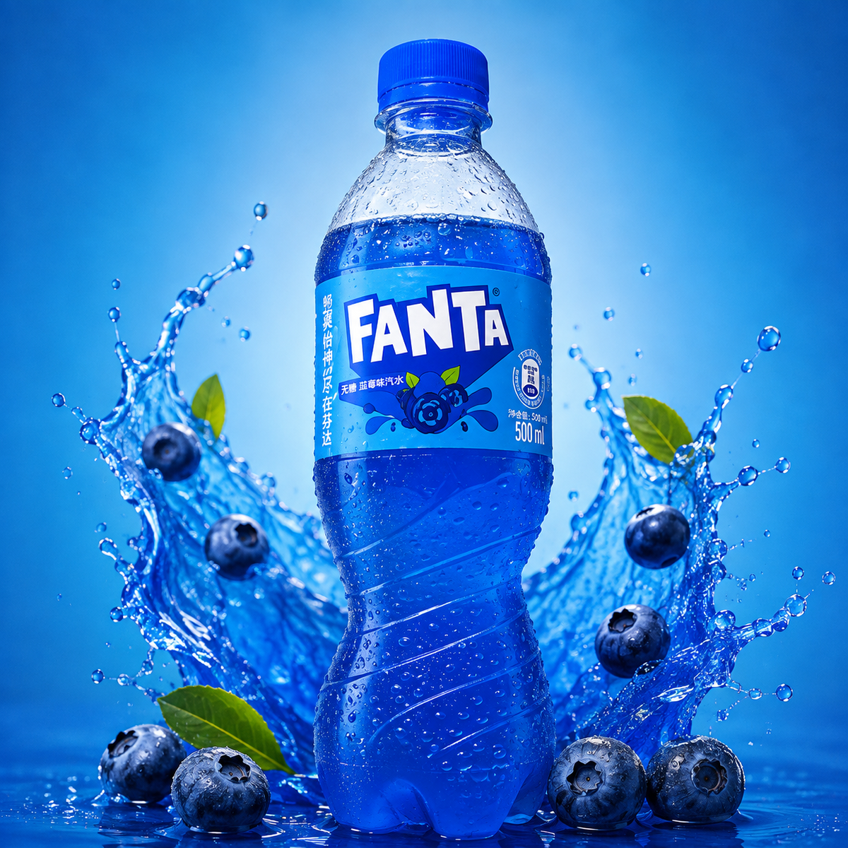Fanta China Blueberry 500ml