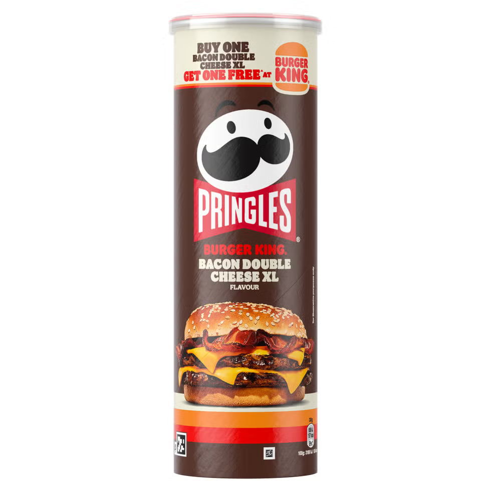 Pringles Burger King Bacon Double Cheese XL