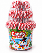 Candy Canes 100 Stück – Rot-Weiße Zuckerstangen für die Weihnachtszeit