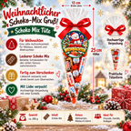 Schokolade Mix Geschenk-Tüte – Frohe Weinachten