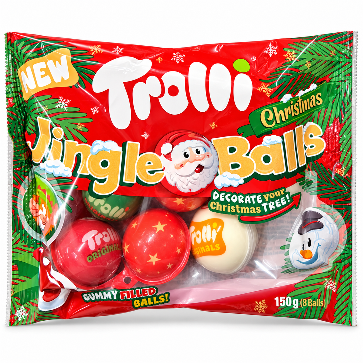 Trolli Christmas Jingle Balls – Weihnachtlicher Naschspaß