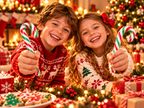 Candy Canes 100 Stück – Grün-Rote-Weiße Zuckerstangen für die Weihnachtszeit