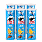 Pringles Salt & Vinegar 6 x 158 g – US-Import – Vorteilspack