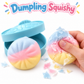 Regenbogen Dumpling Squishy mit Wachsschicht