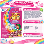 Lucky Charms 2er Set – Classic & Cotton Candy Cerealien mit Marshmallows | 597 g