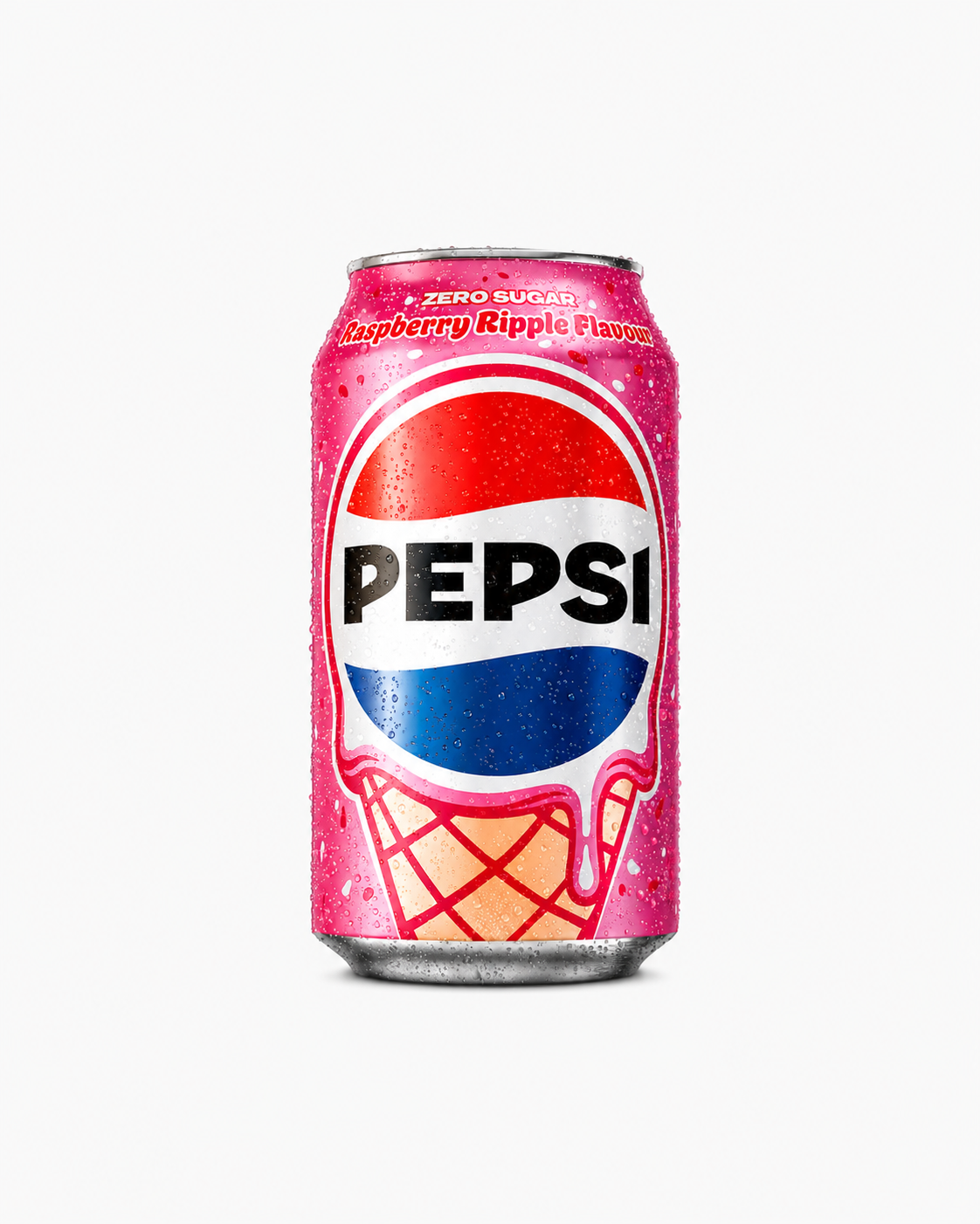 Pepsi Zero Sugar Raspberry Ripple 330 ml – UK Edition