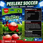 AMOS Peelerz Fußball Fruchtgummi Set 235 g – Soccer 65 g und World Cup Gummy Mix 170 g