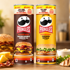 Pringles Burger King Set – Chicken Royale & Bacon Double Cheese XL – 2 x 165 g – Limited Edition Chips