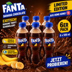 Fanta Banana Chocolate 6er Pack - 6x 500ml