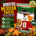 Doritos Mexican Taco Flavour 110 g – Würzige Tortilla Chips | FIFA World Cup 26 Edition