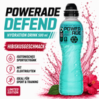 Powerade Playstyles Defend Limited Edition 500 ml – Hibiskusgeschmack