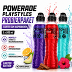 Powerade Playstyles Probierpaket 3er Set - 3x 500 ml Limited Editions