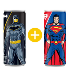 Superman + Batman Soda 2 x 250ml