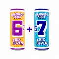 Brainrot Soda Set, Six & Seven 2x 250ml
