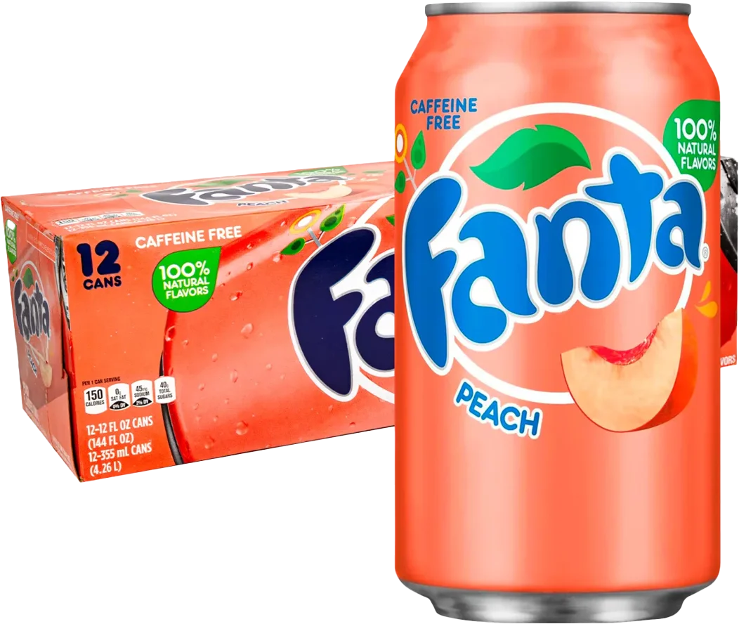 Fanta Peach USA 12x 355ml