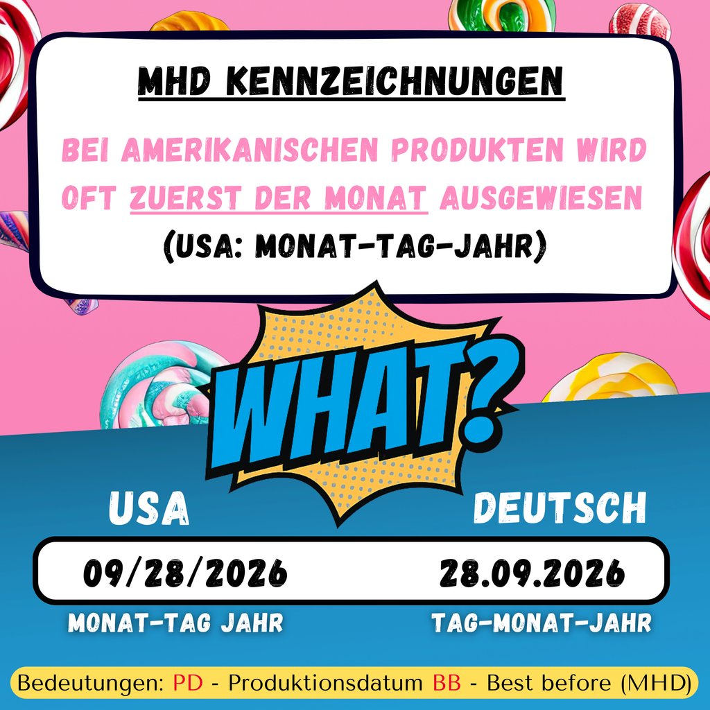 Mix USA Süßigkeiten Box
