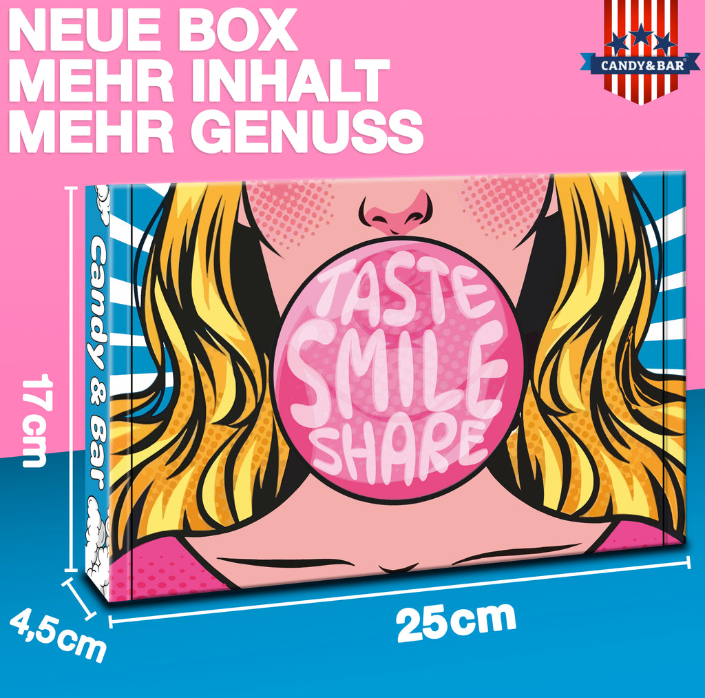 Amerikanische Süßigkeiten Box