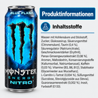 MONSTER ENERGY NITRO BLUE FLASH