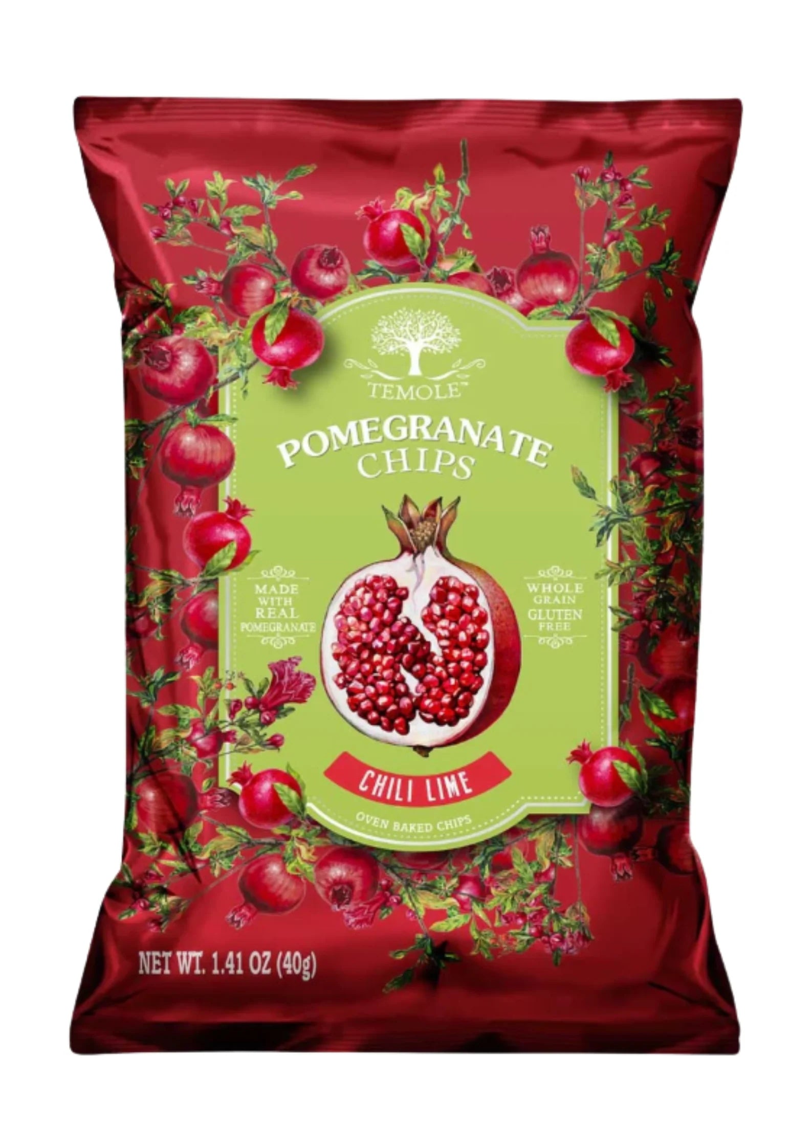 Temole Pomegranate Chips Original 40g