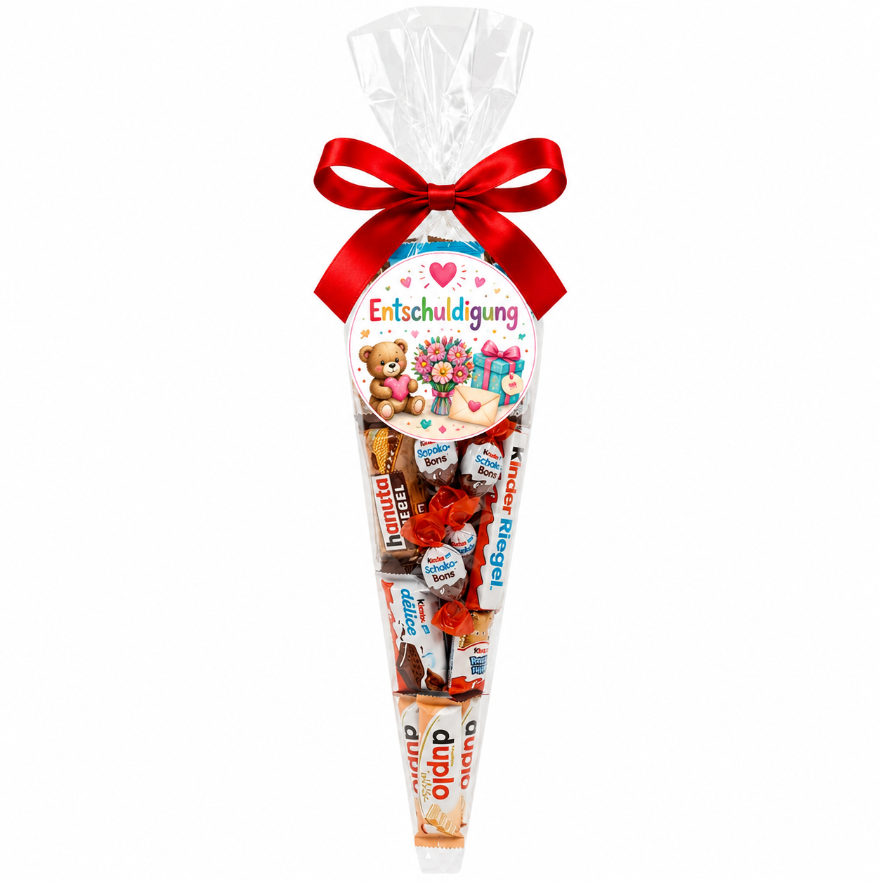 Schokolade Mix Geschenk-Tüte – Entschuldigung