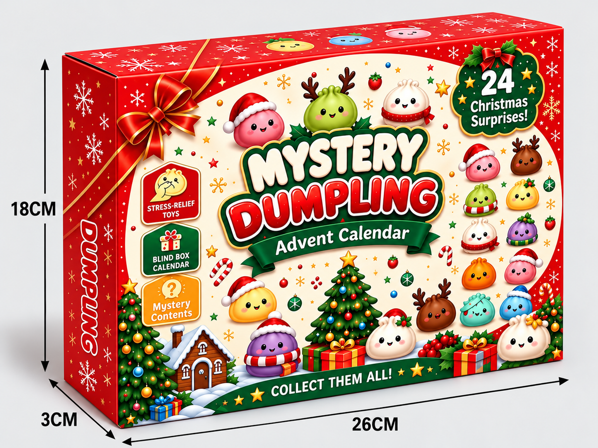 Mystery Dumpling Adventskalender 2026 – 24 Weihnachtsüberraschungen