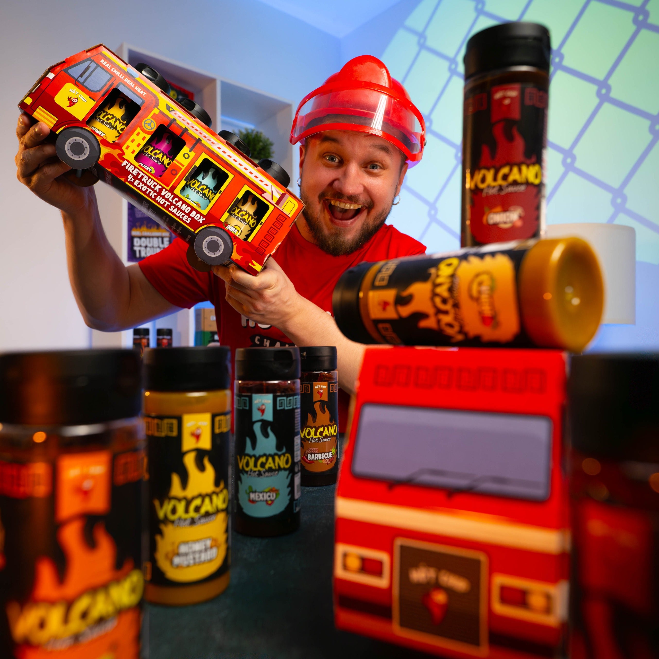 Saucen Set Firetruck 4x Exotic - Hot Chip