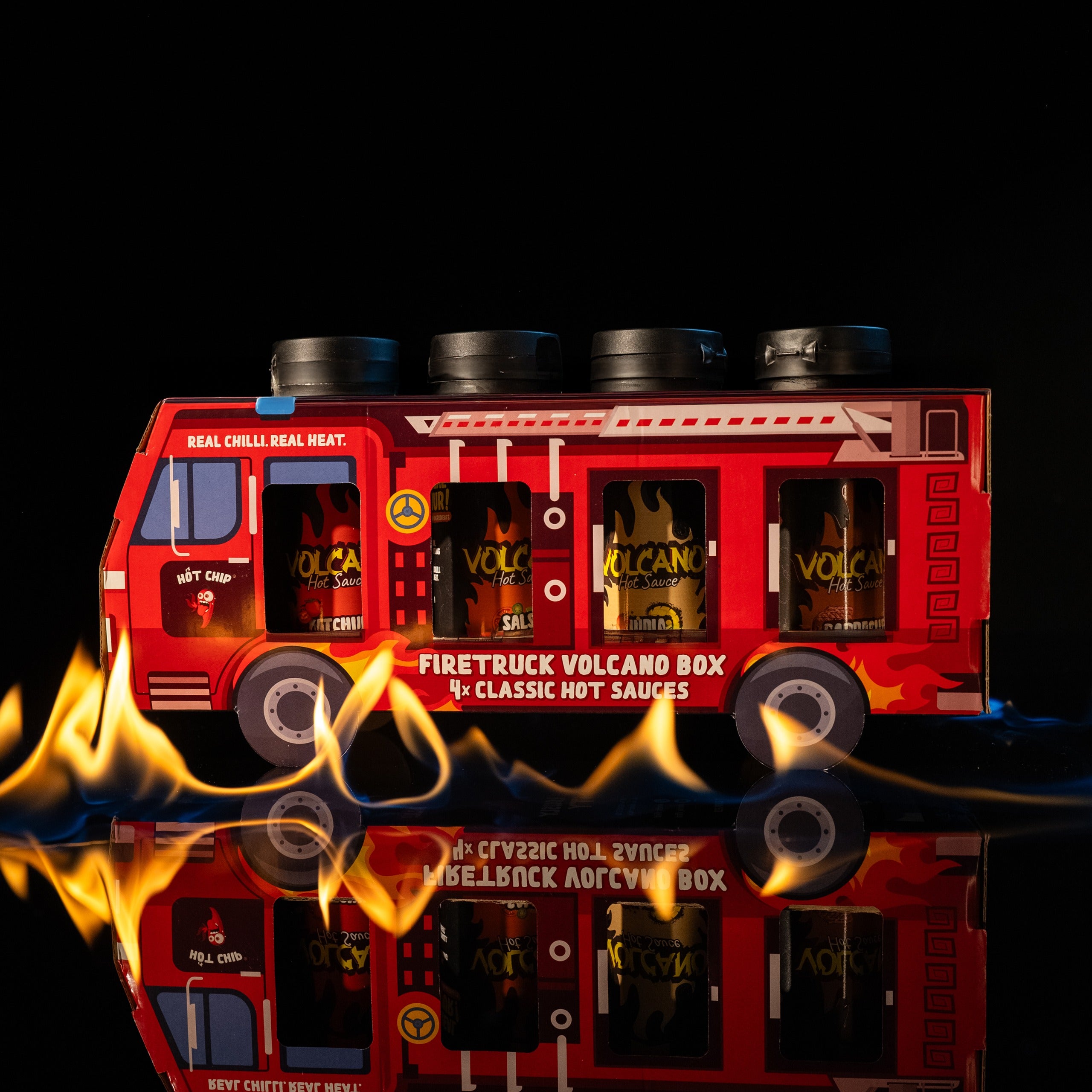 Saucen Set Firetruck 4x Classic - Hot Chip