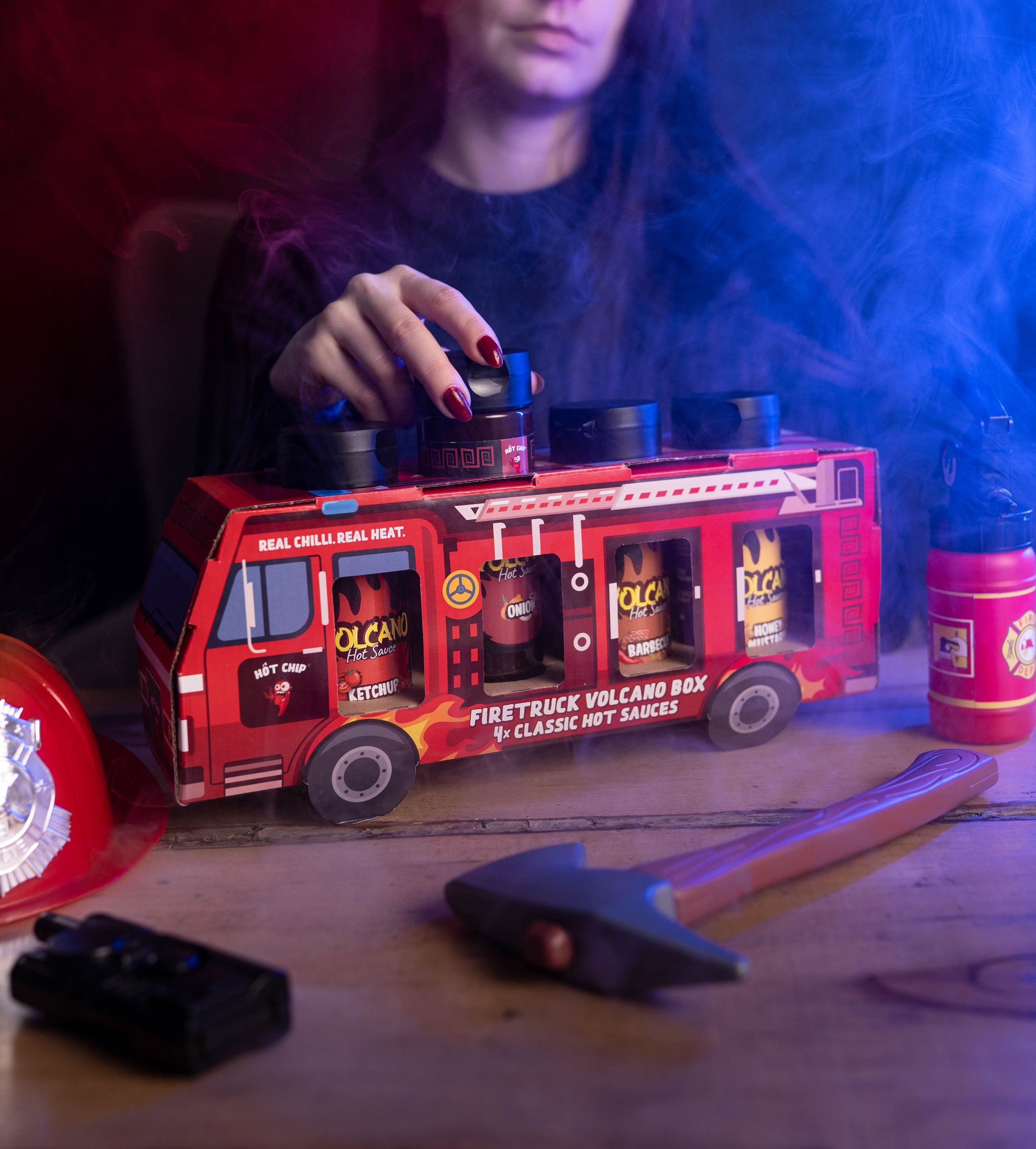 Saucen Set Firetruck 4x Classic - Hot Chip