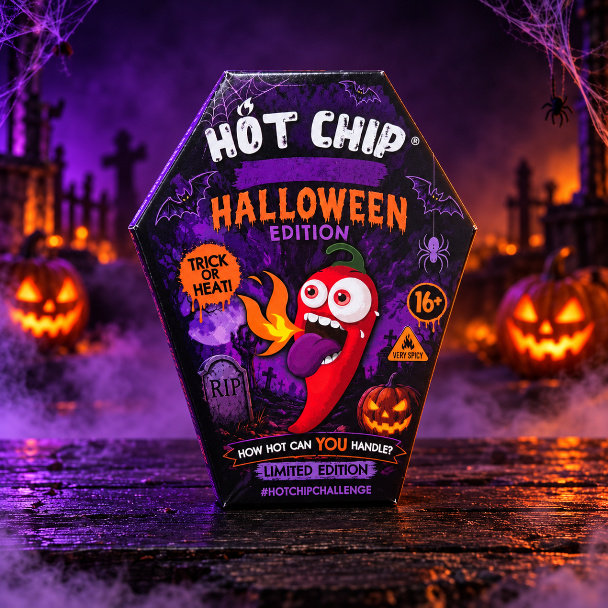 Halloween Hot Chip Challenge