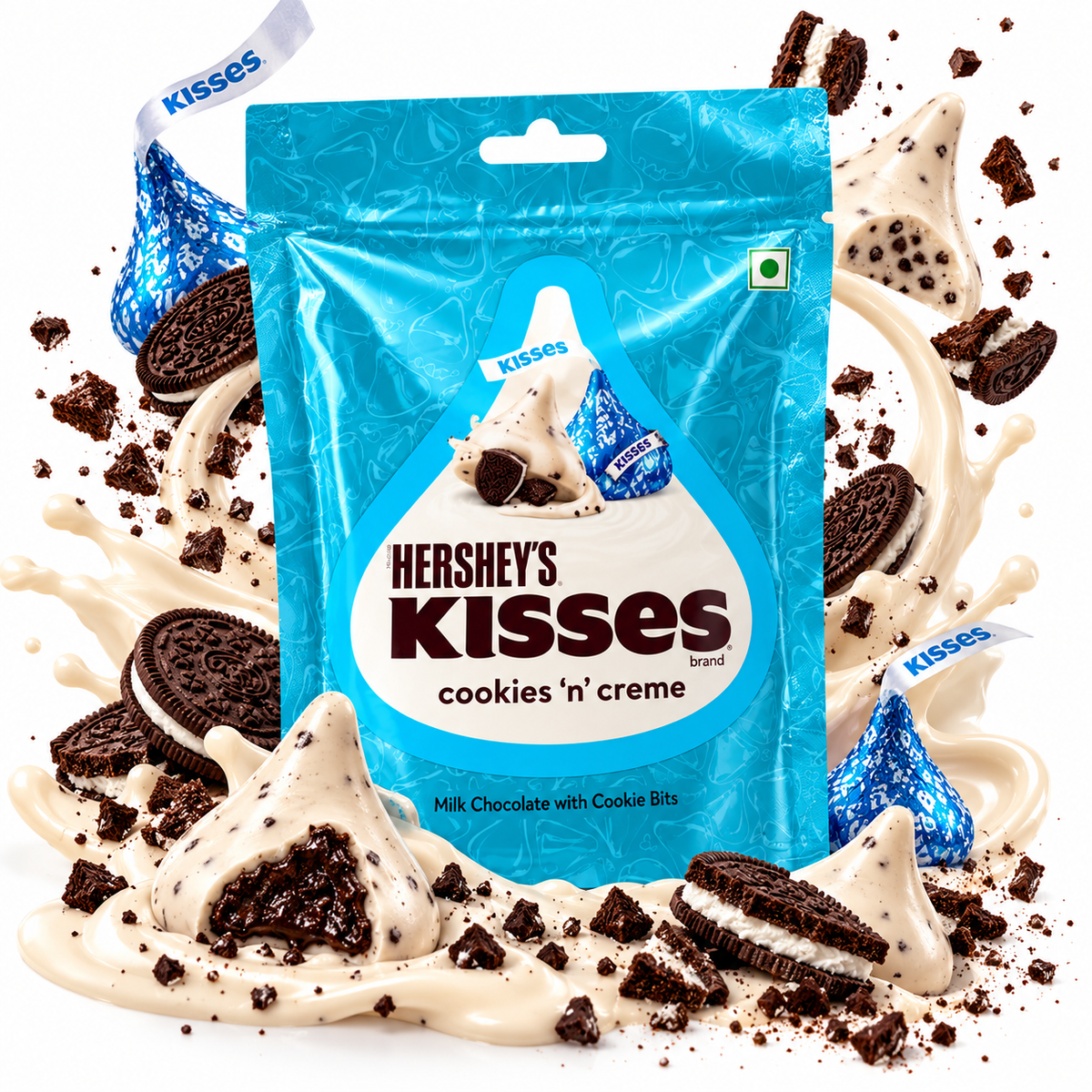 Hershey's Kisses Cookies 'n' Creme 33g