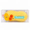 Erdnuss Squishy – Quetschspielzeug mit Baustein-Füllung