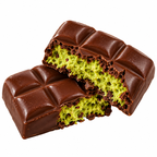 Crisp Choco Dubai Chocolate Squishy – Schokoladen Squishy mit Pistazienfüllung