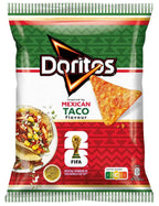 Doritos Mexican Taco Flavour 110 g – Würzige Tortilla Chips | FIFA World Cup 26 Edition