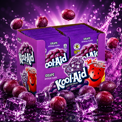 Kool Aid Drink Mix Grape 48 x 3,9g Vorratspack