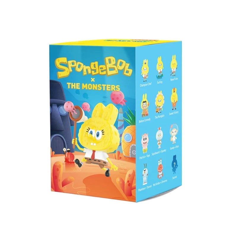 Pop Mart Labubu The Monsters Spongebob Series