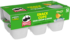 Pringles Sour Cream Snack Stacks 12er Pack – 12 × 19 g Portionsbecher